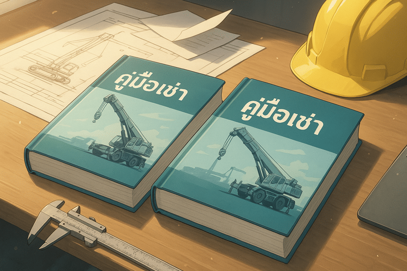 คู่มือเช่ารถเครน เลือกสเปก คำนวณรัศมี ประเมินราคา เตรียมเอกสาร